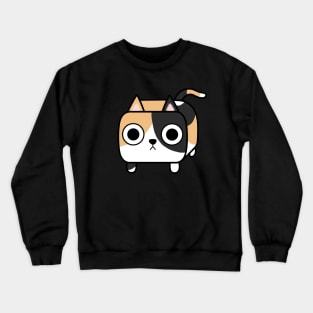 Calico Kitty Cat Loaf Crewneck Sweatshirt